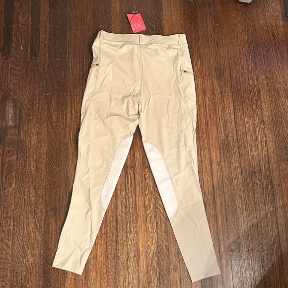 NWT Santiny zippered horse riding pants breeches XL - Picture 3 of 5